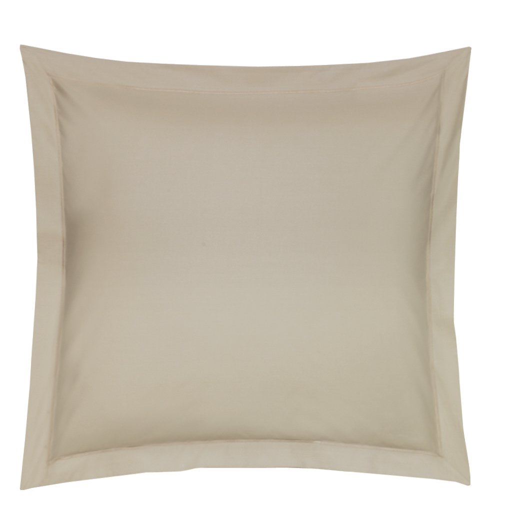 PC50_CH_S наволочка 50/73 chanvre бежевый сатин х/б Blanc des Vosges Santreyd 