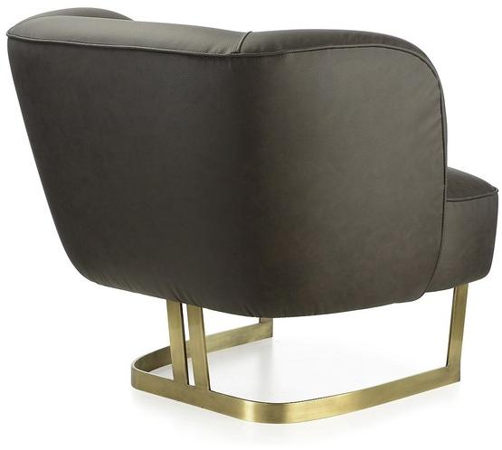 MARIONI Мягкое кресло из экокожи с подлокотниками Joan 02706 - Вид №2