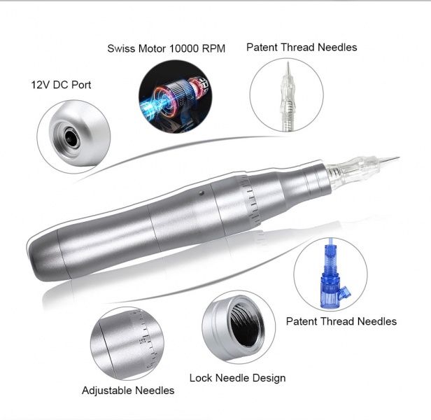 52467 Модульная машинка для перманентного татуажа Biomaser BMX NEW Biomaser (Биомейзер)  - Вид №3