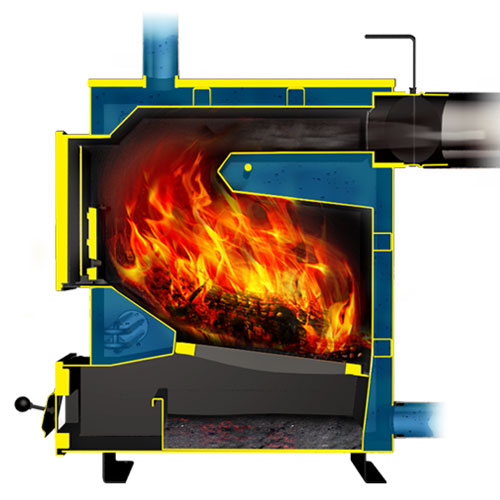 Твердотопливный котел Теплодар Куппер Практик-14 4239 - Вид №1