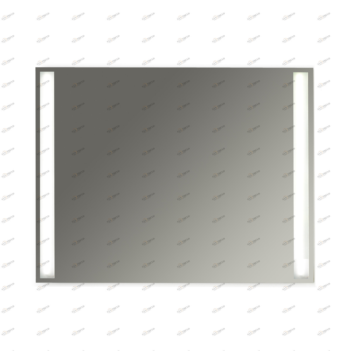 Зеркало 90X70 cm Белый 7248 GALASSIA Plus design