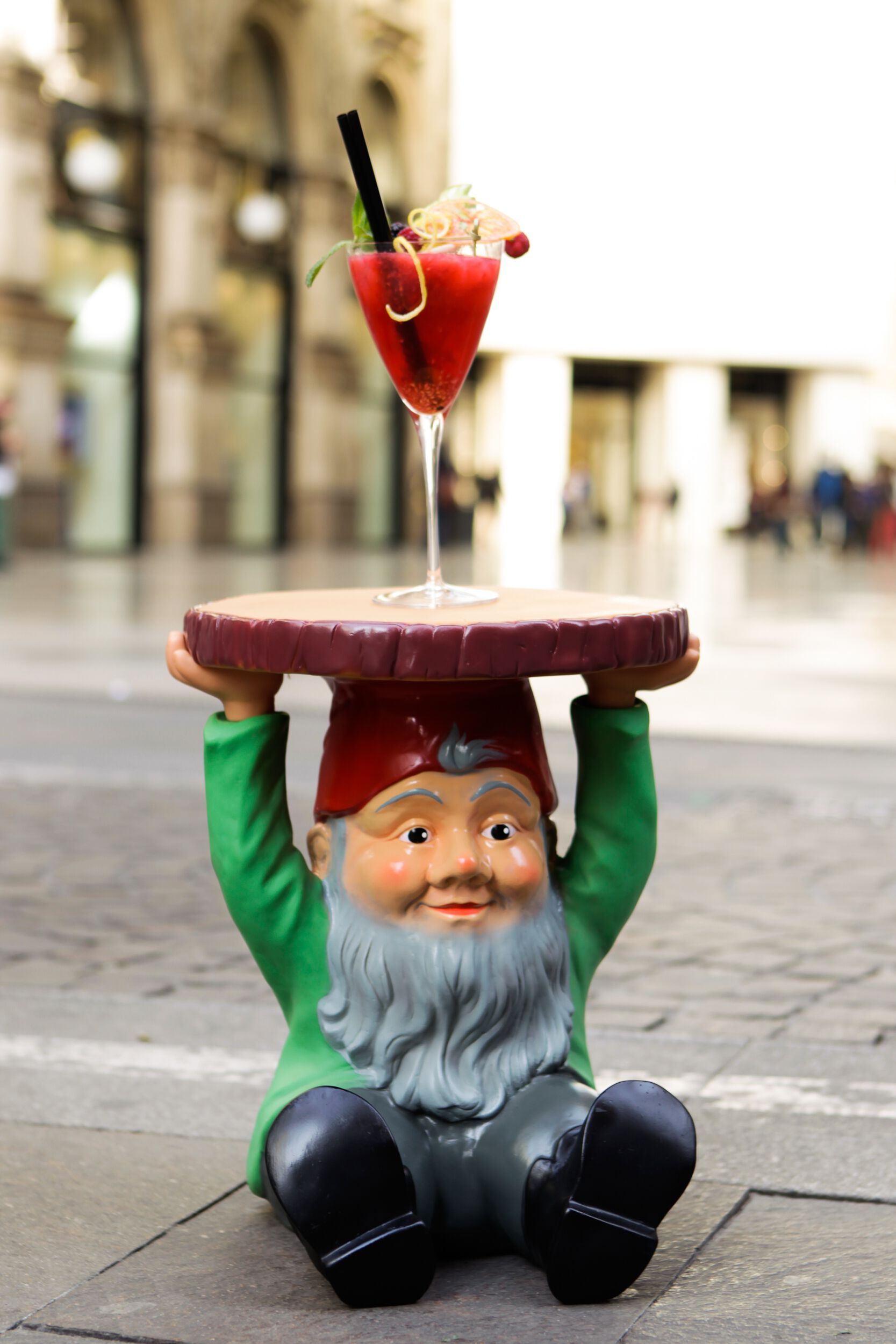 Круглый стол для сада из инженерного пластика Kartell NAPOLEON ARCH-00116440 - Вид №8