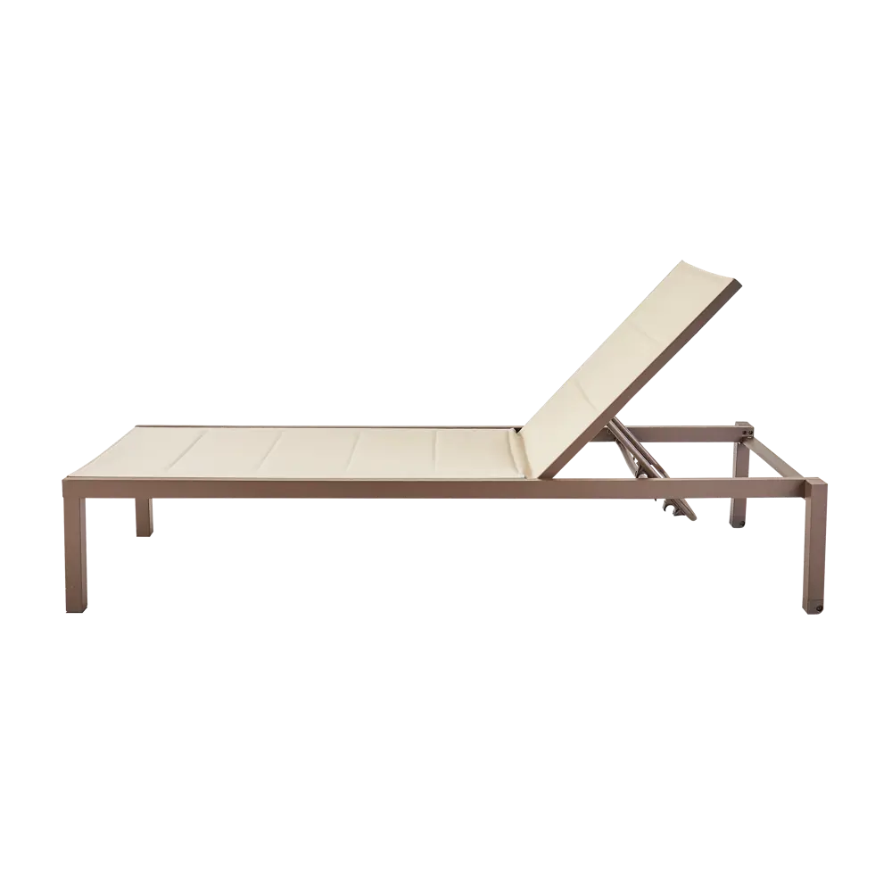 Шезлонг Aquila 200x65x102 см алюминий/текстилен коричневый Santreyd Товар без серии STLM-2102355 - Вид №6