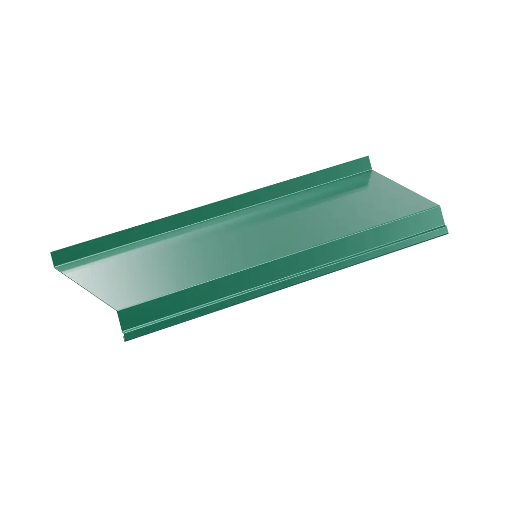 Отлив 100x2000 мм цвет зеленый ВЕГА STLM-2205730