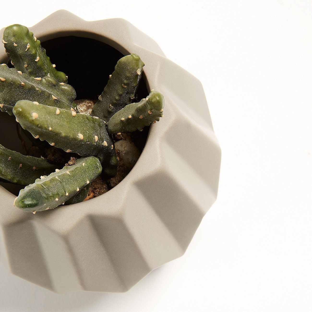 Ваза керамическая коричневая 12 см Lineal от La Forma LA FORMA LINEAL 343149 Коричневый  - Вид №1