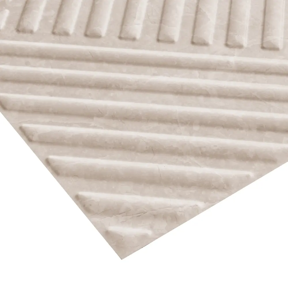 GRACE Стеновая панель ПВХ Мрамор нежный кремовый 1000x600 мм 89341769 STLM-1015089 - Вид №2