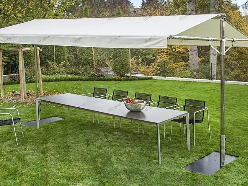 FISCHER MÖBEL Прямоугольный алюминиевый зонт Woodline sun-id-1462837