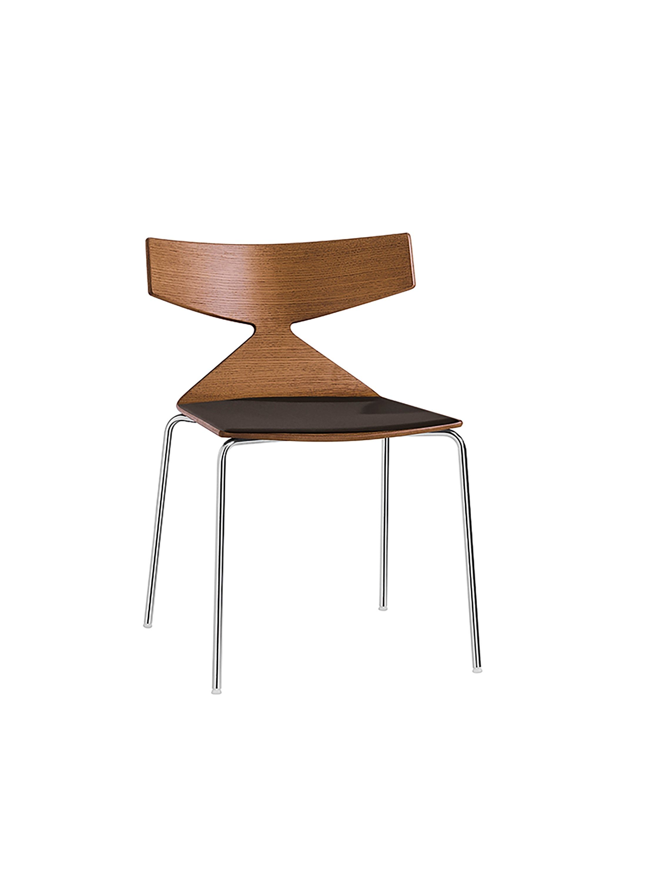 Стул из стали и дерева Arper Сая ARCH-00071118 - Вид №4