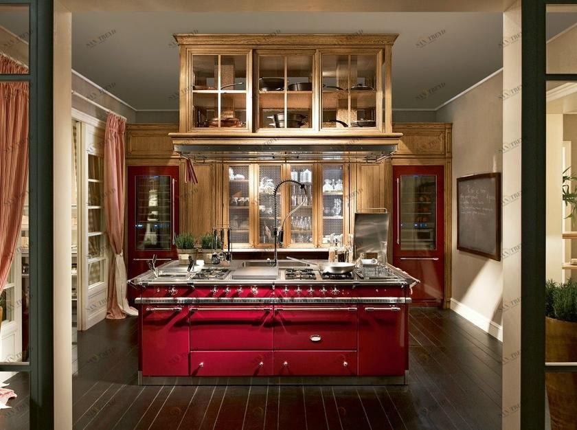 L'Ottocento Модульная кухня с островом Monterey sun-id-1456115