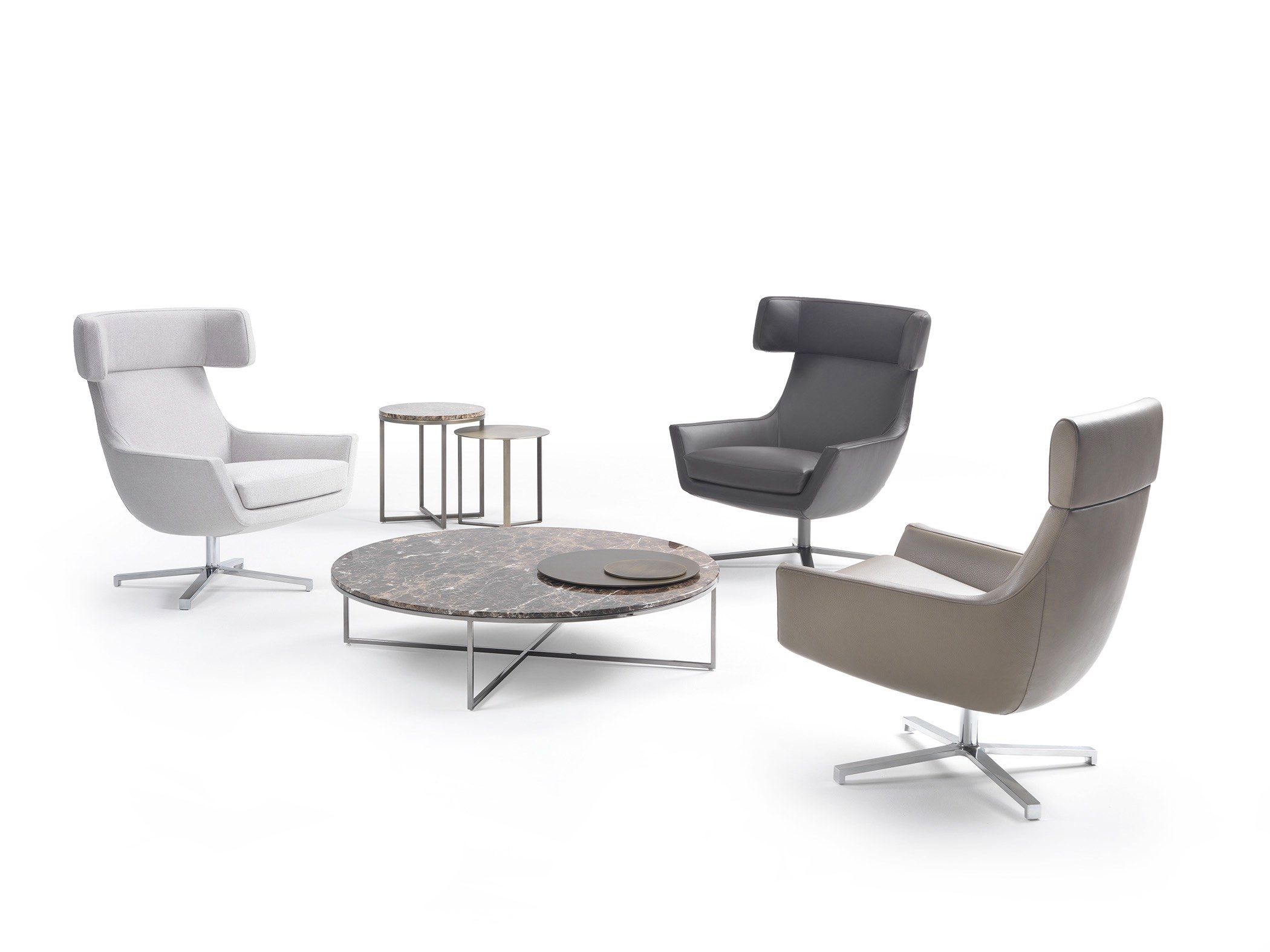 Спицевое кресло с высокой спинкой Marelli JOY ARCH-00034405 - Вид №10