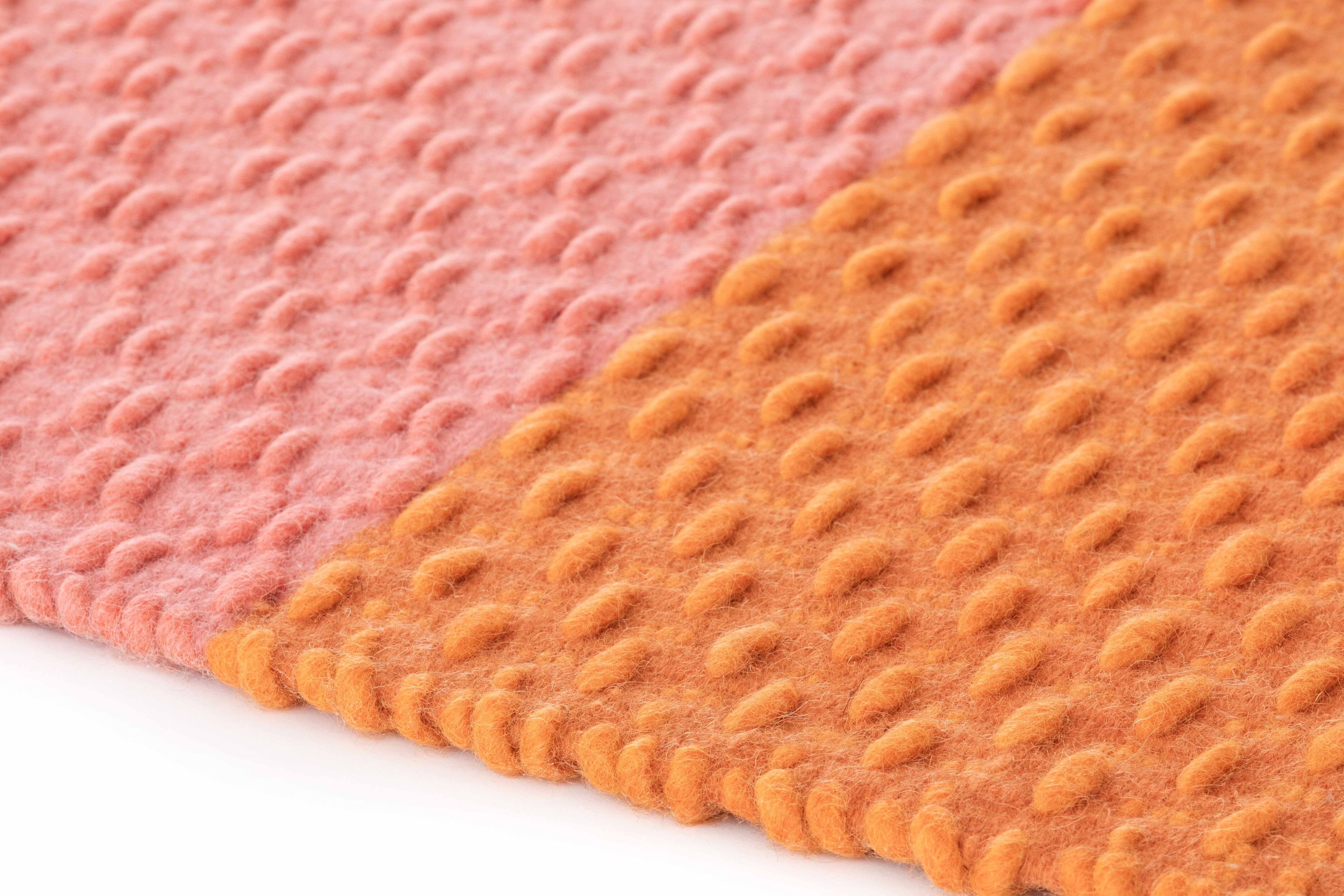 Шерстяной ковер GAN WEAVE MEETING POINT ORANGE ARCH-00091822 - Вид №1