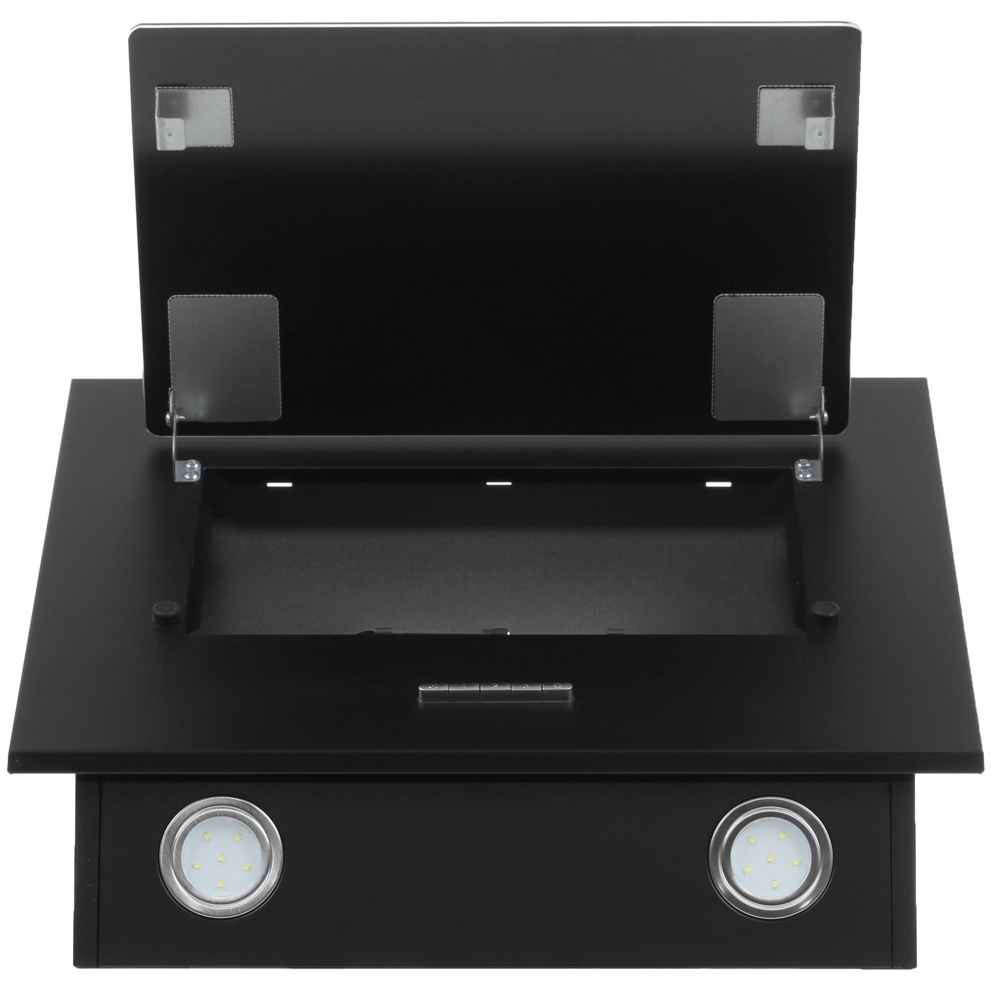 8160055 Вытяжка наклонная HOMSair BELL 50 черный/черный STDN-0100552 - Вид №8