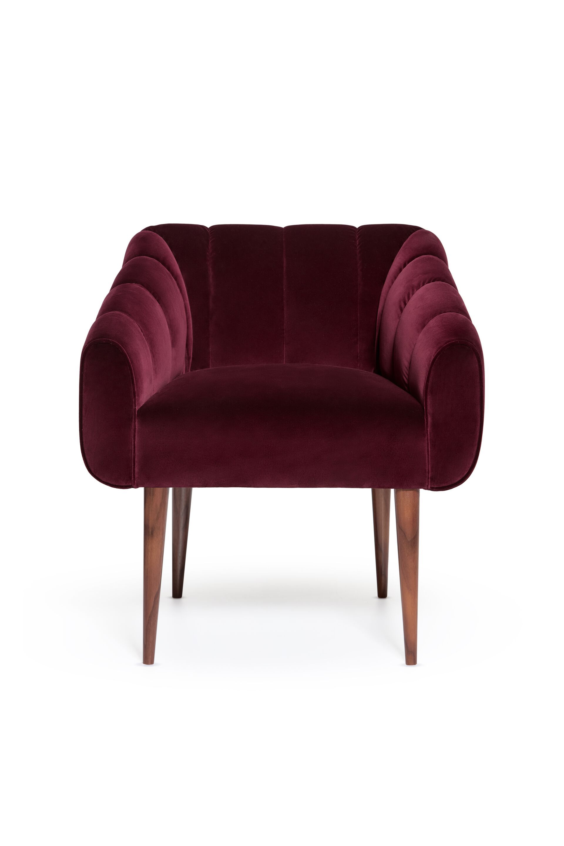 Бархатное кресло с подлокотниками Munna Хьюстон ARCH-00063797 - Вид №1