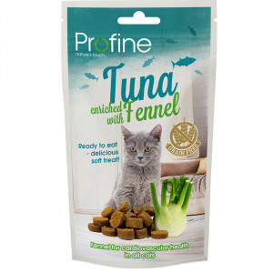 ПР0045645 Лакомство для кошек беззерновое с тунцом и фенхелем 50г PROFINE