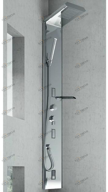 Gruppo Geromin Настенная душевая стойка из стали Quarantacinque sun-id-1441378