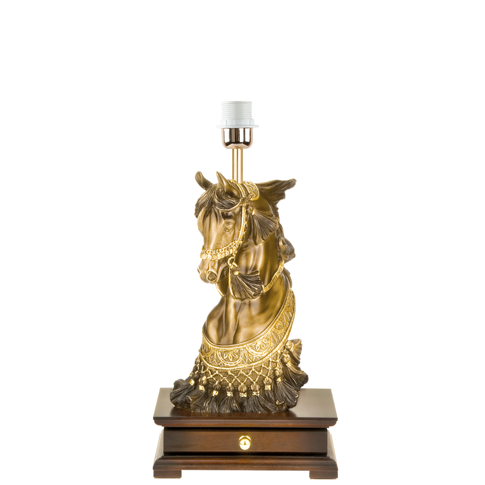 33007/1,34013 Настольная лампа с бюро Лошадь императора Айвори BOGACHO 4627138211526, 4627179657116 - Вид №2