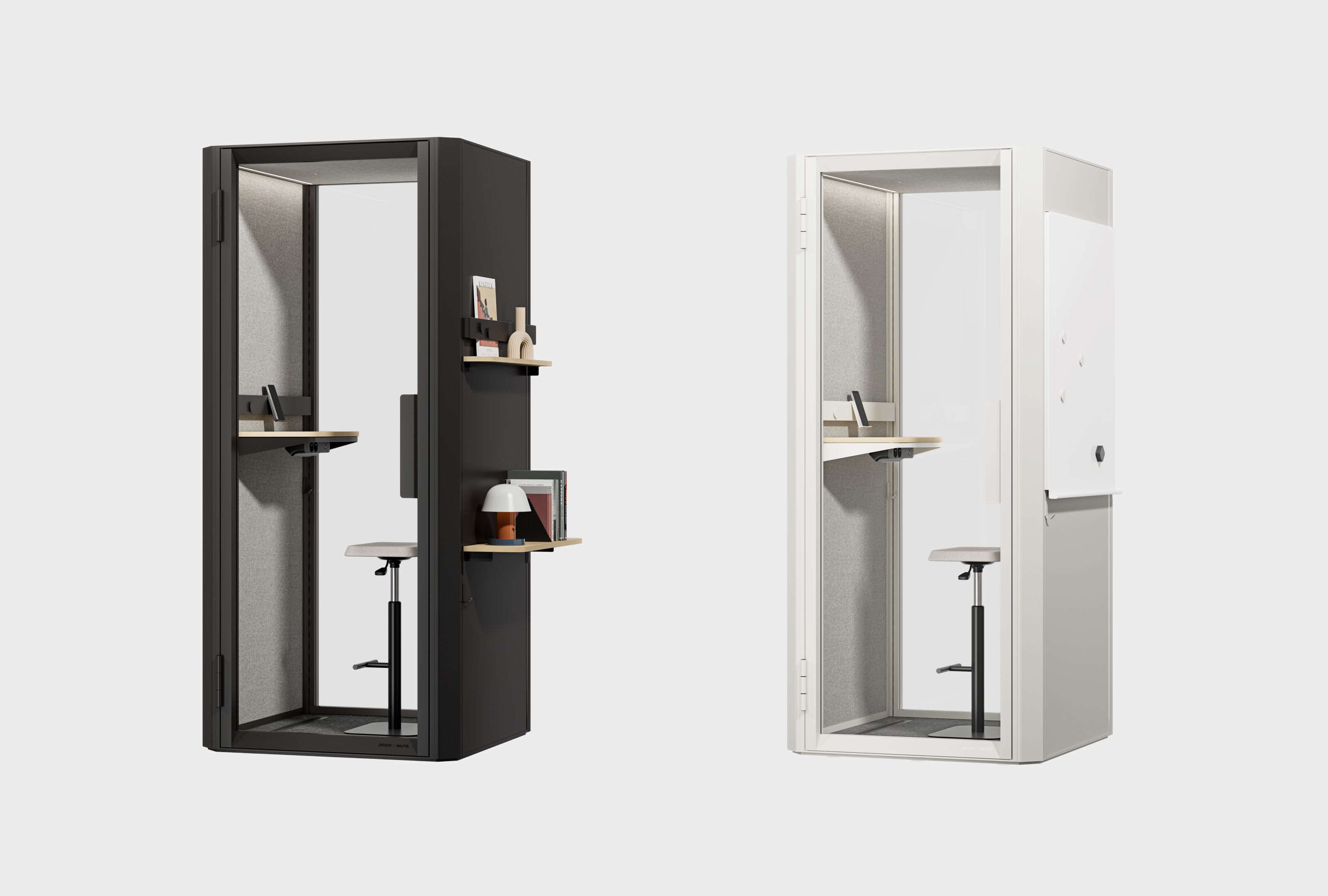 Одноместная акустическая офисная кабина со встроенным освещением Mute Jetson ARCH-00084884 - Вид №2