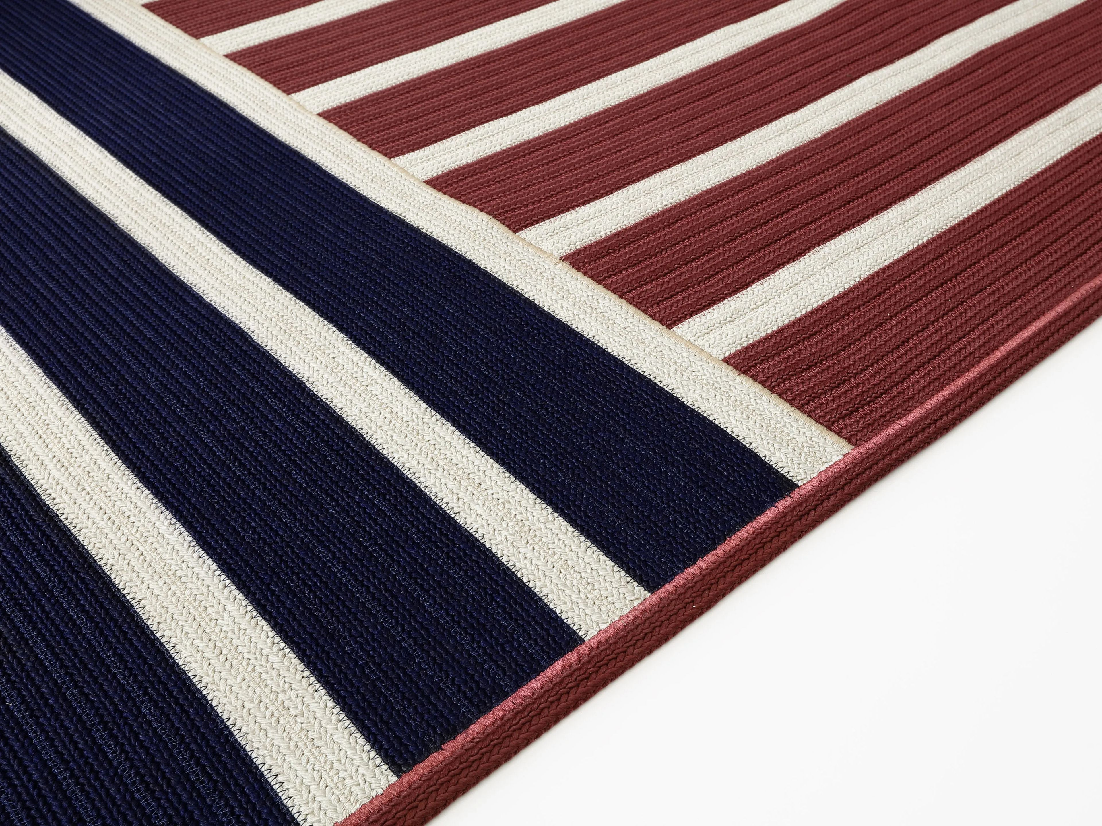 Квадратный ковер ручной работы из полосатой ткани Nodo Italia Antonio Marras + Nodo Italia ARCH-00061920 - Вид №2