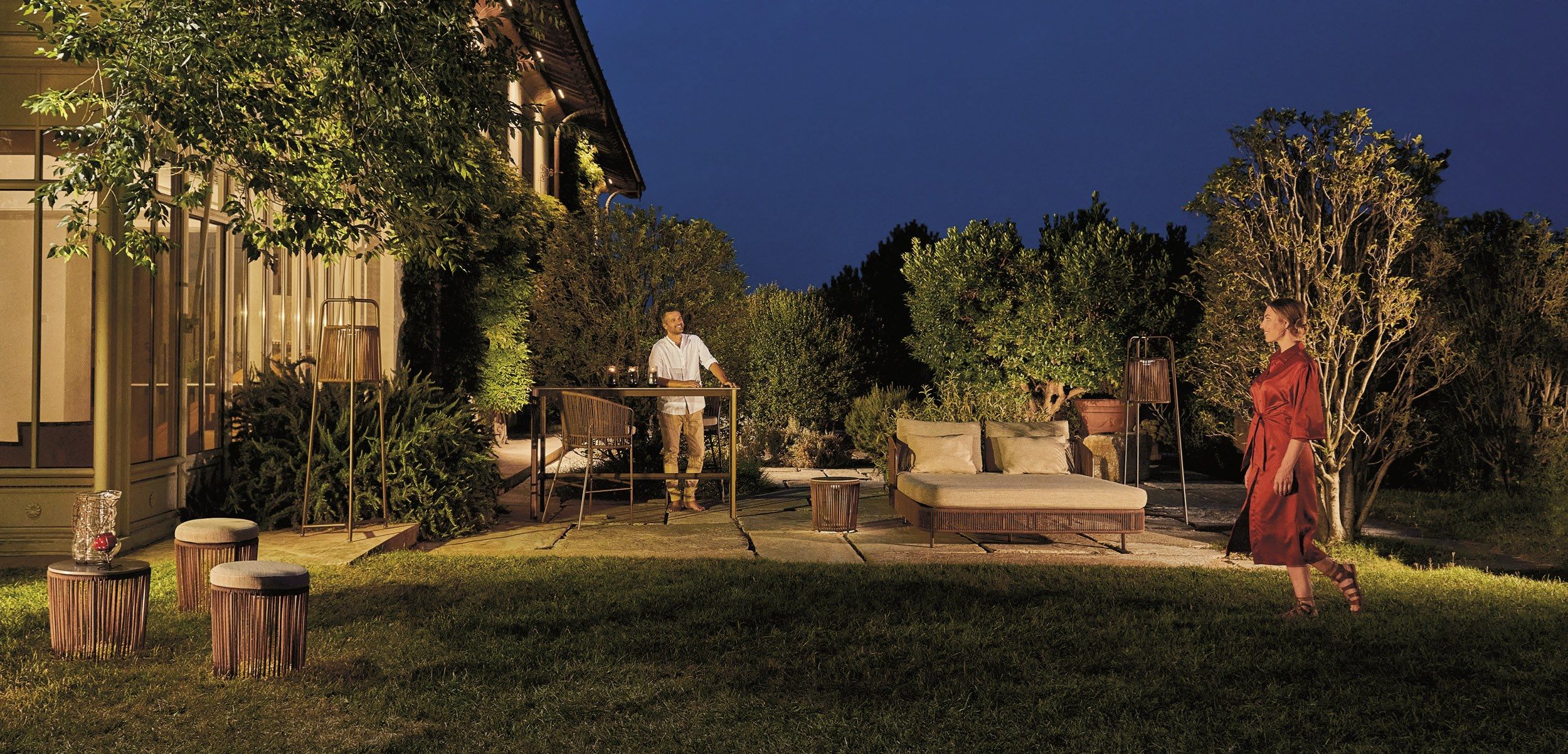 Садовая кровать из синтетического волокна Varaschin Tibidabo ARCH-00147755 - Вид №5