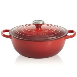 Казан чугунный Le Creuset, Ø32 см, вишневый