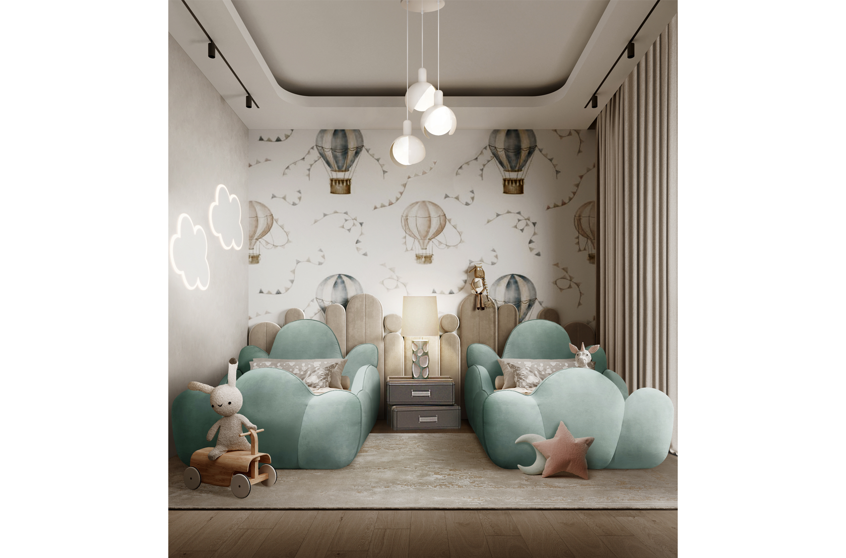 CIST77 Подвесные светильники в детскую Барвинок Circu  - Вид №15