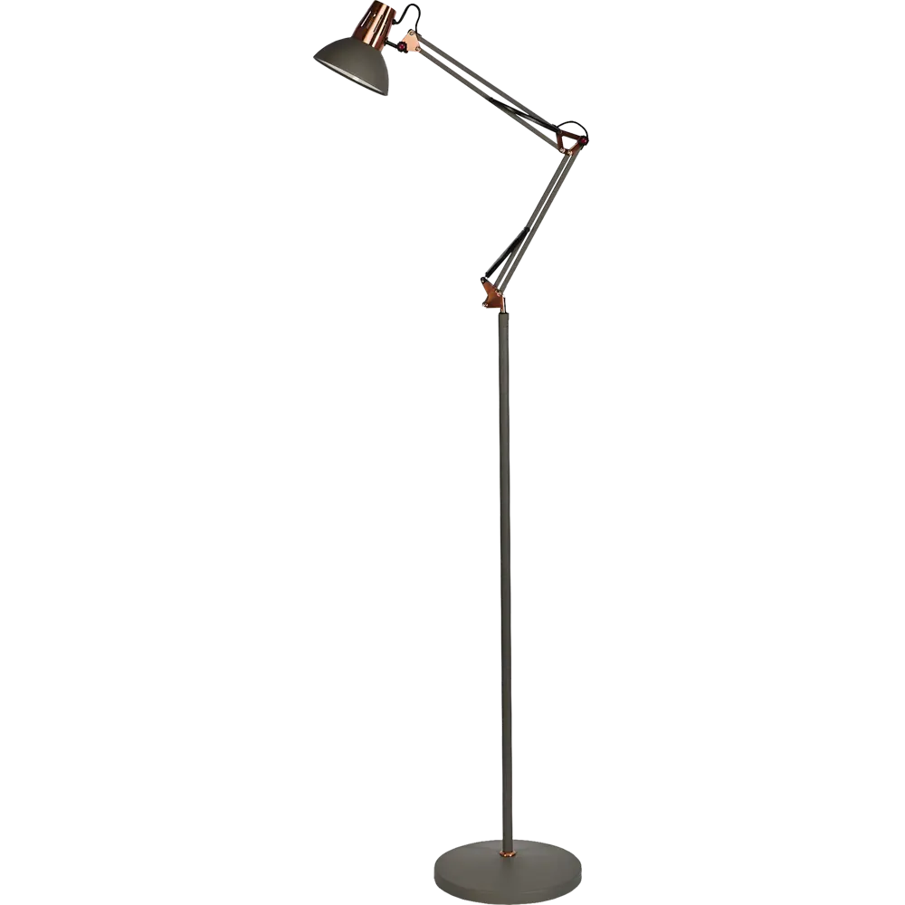 Торшер Camelion Berlin, цвет серый/медь STLM-2158613 - Вид №1