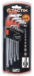 KAPRIOL TACTIX Набор ключей Torx Set chiavi