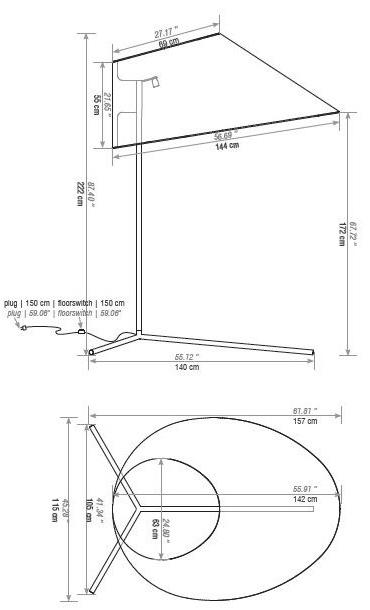 BuzziSpace Торшер звукопоглощающий Buzzishade sun-id-1354768 - Вид №11