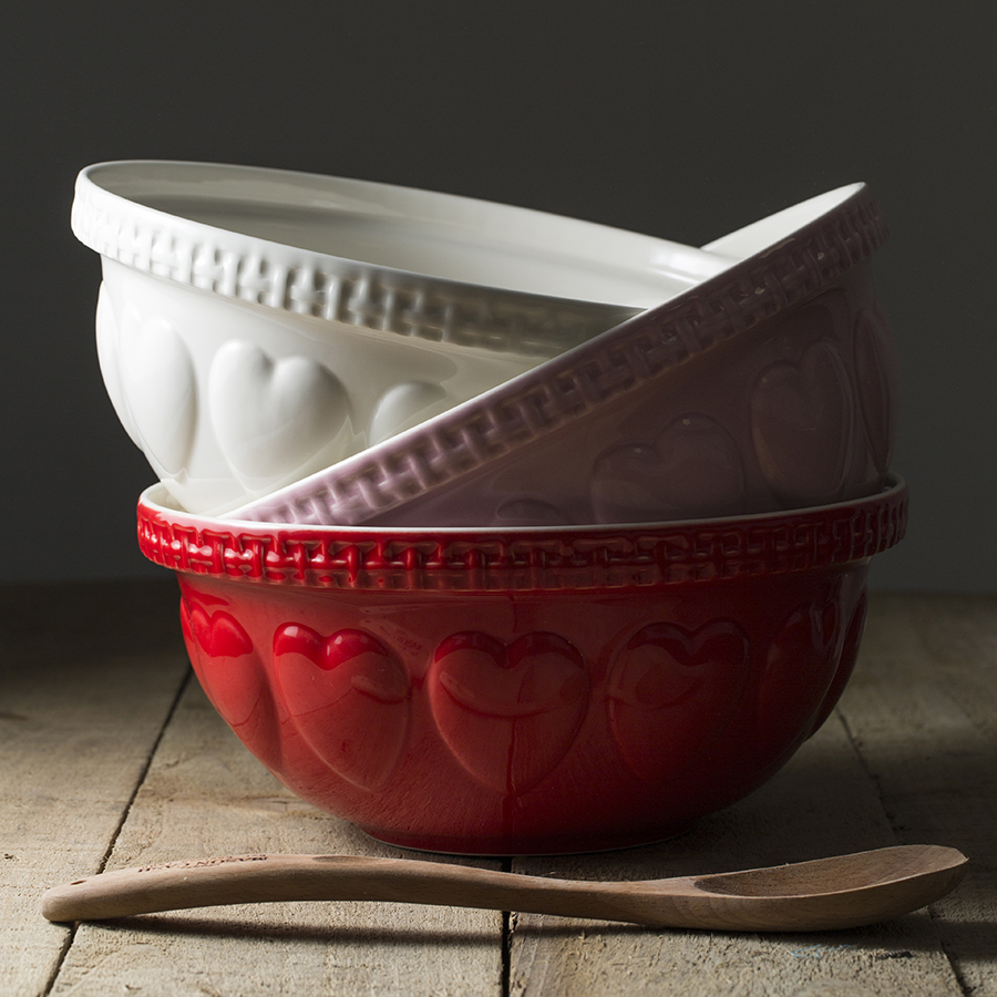 Миска Hearts 29 см красная Mason Cash 2006021 - Вид №6