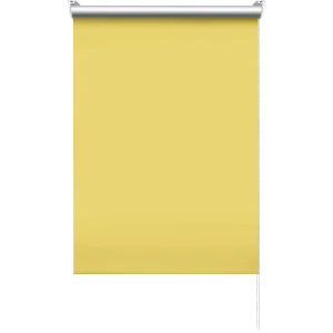 Штора рулонная блэкаут Эскар 50x160 см желтая Lime 5 86792804 STLM-2171815