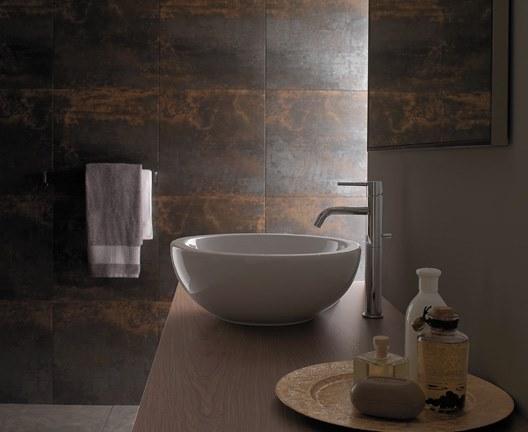 Sc042.bi / fo035.bi Накладная раковина на столешницу  овальная Ceramica Globo FORTY3 - Вид №3