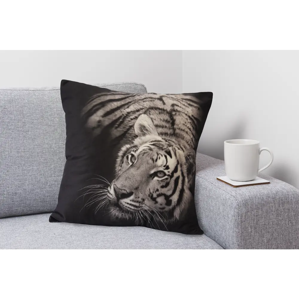 SEASONS Подушка декоративная «Тигр» 40x40 см в бархате 83982043 STLM-1058747 - Вид №3