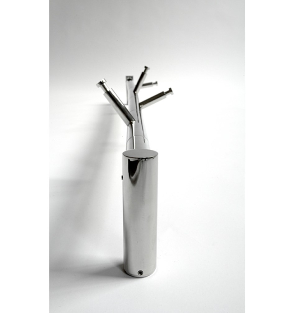 FROST Подставка для прихожей 3 » полированная Нержавеющая сталь Полированный O1904  - Вид №4