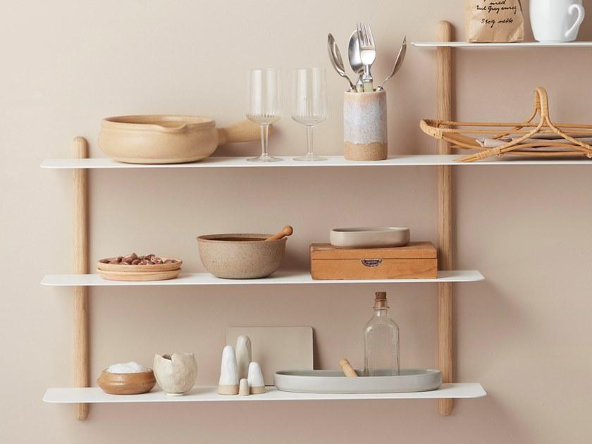 Gejst Настенный книжный шкаф из стали и дерева Nivo 20111 - Вид №7