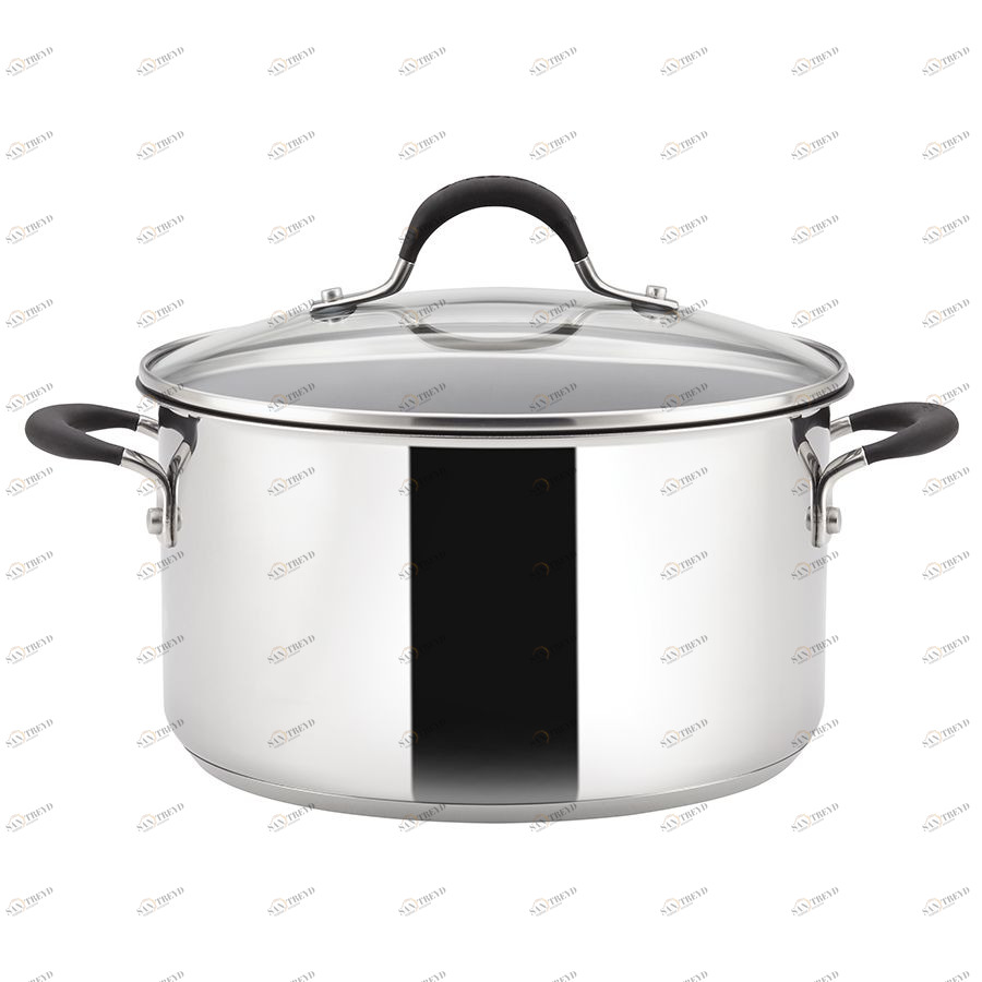 Кастрюля с крышкой Momentum 5,7 л нержавеющая сталь Circulon R78063