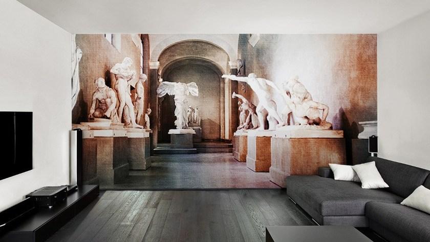 GLAMORA Виниловые обои trompe l'oeil Museum sun-id-1413526 - Вид №2