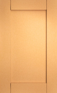 Фасады для кухни Кантри Фрезеровка «Лжевыборка» Лён золотистый №229