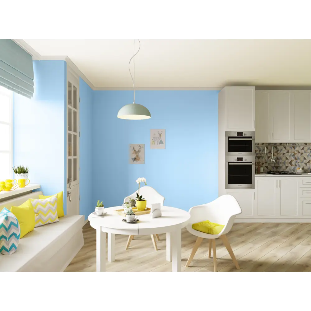 Краска для кухни и ванной цвет голубой иней 2.5 л 81964001 STLM-2143448 PARADE ICE  - Вид №4