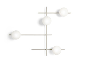 Светодиодный опал металл и стекло настенный / потолочный светильник