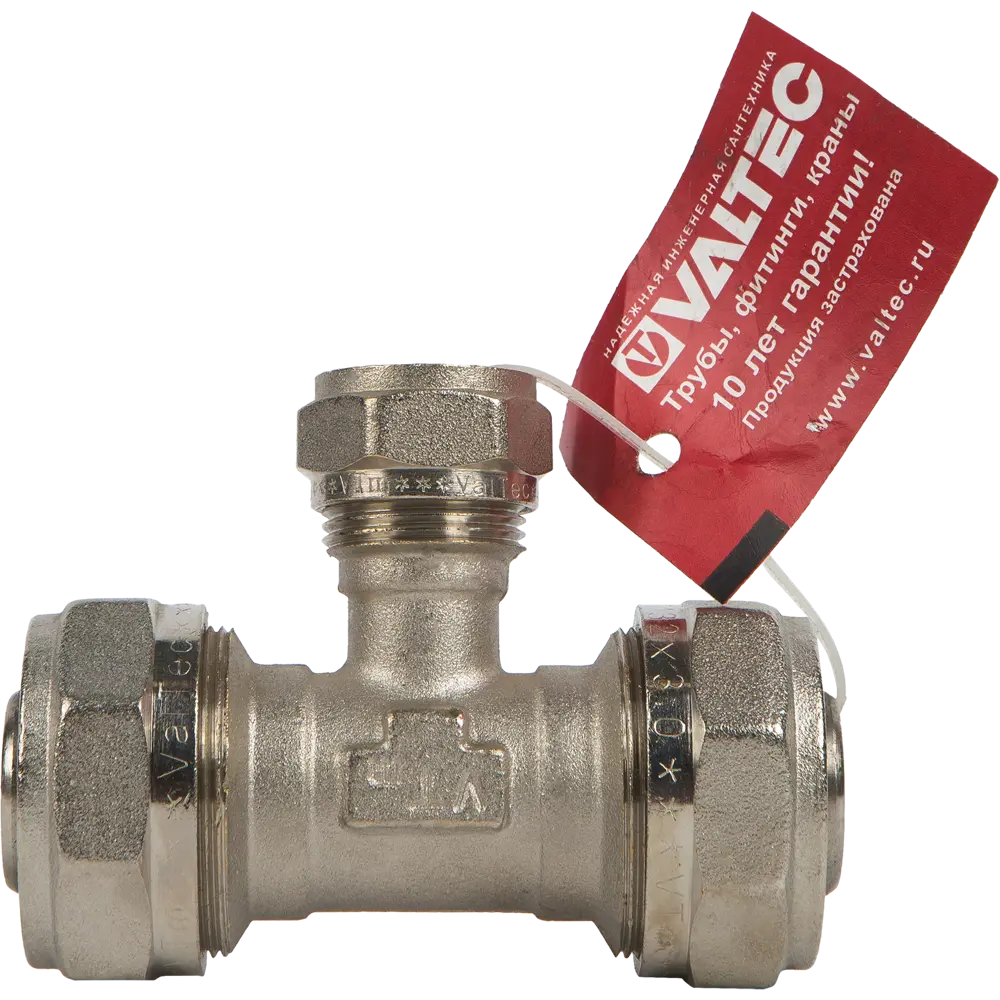 Тройник обжимной Valtec 32х20х32 мм для систем водоснабжения 10518970 STLM-0000572 - Вид №3