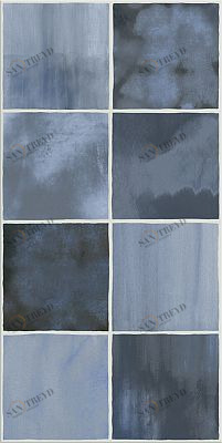 Плитка Glam Indigo 31,5х63 Azori sun-id-330527