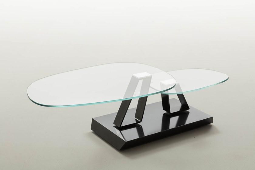 Ozzio Italia Низкий хрустальный стол  T056  - Вид №4