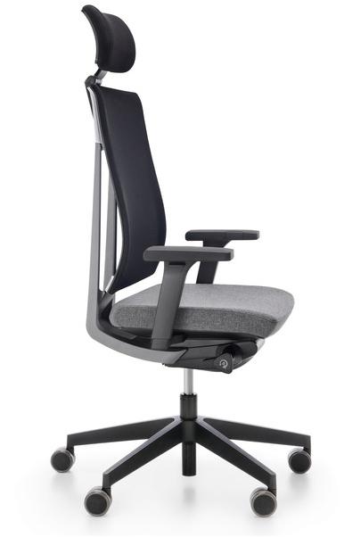 profim Кресло руководителя 5-спицевое с подголовником на колесиках Xenon net sun-id-1457779 - Вид №1