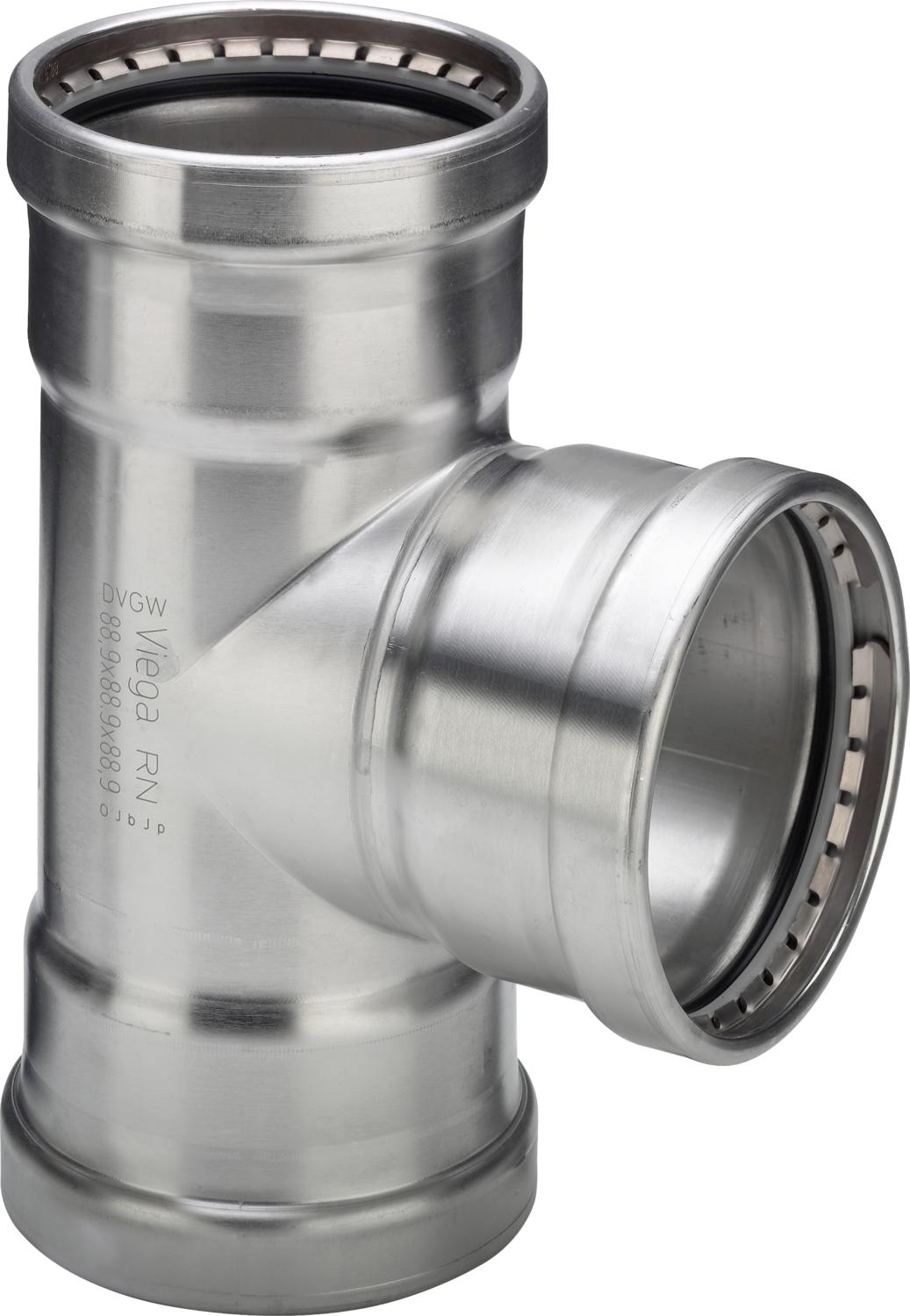 Viega Тройник Sanpress Inox XL 2318XL (578046) 578 046