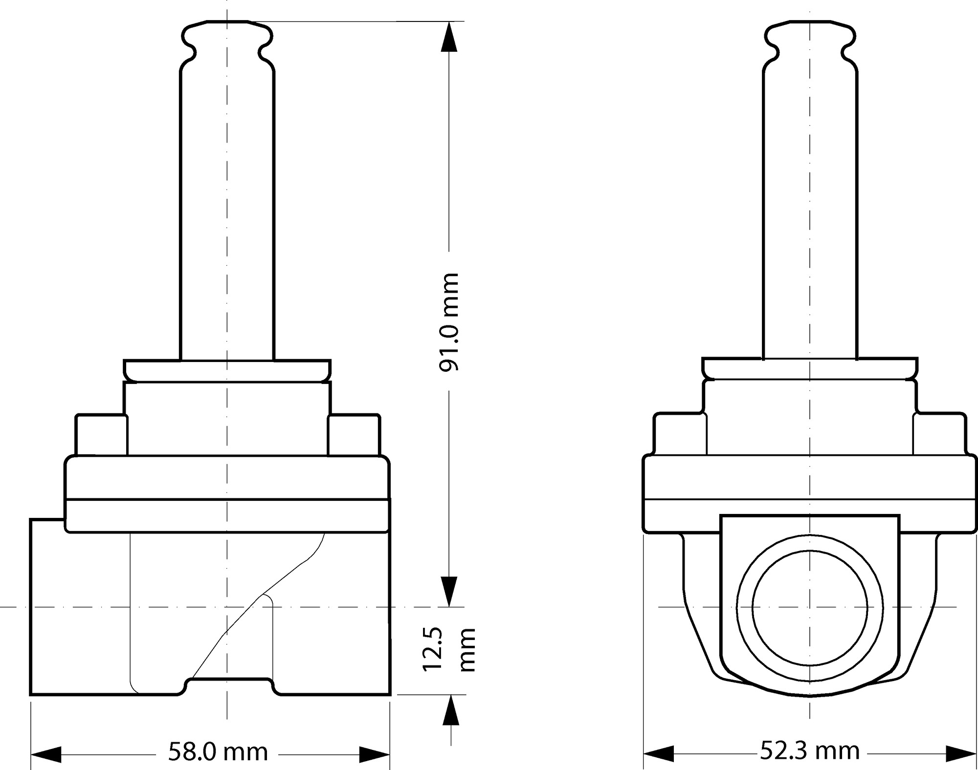 Danfoss EV250B — двухходовые электромагнитные клапаны с принудительным подъемом Клапан электромагнитный EV250B с кат. 032U157131  - Вид №20