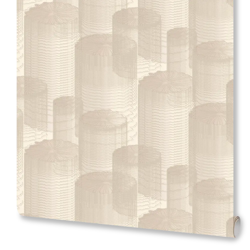 ОБОИ 1,06Х10М ФЛИЗ FLOW БЕЖ OR8024-17 ORNAMY STLM-2197016