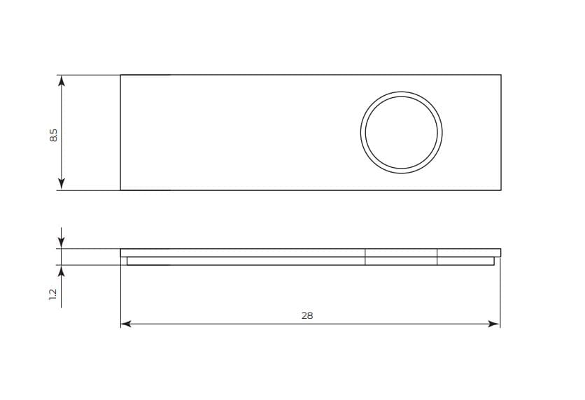 Полка для ванной комнаты Corian® Gaia Mobili Complements ARCH-00146582 - Вид №6