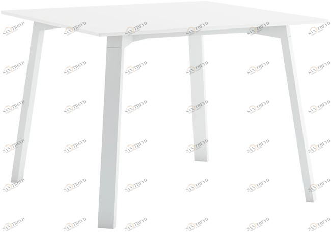 GANDIABLASCO Квадратный стол из термо-лакированного алюминия Timeless sun-id-1409087