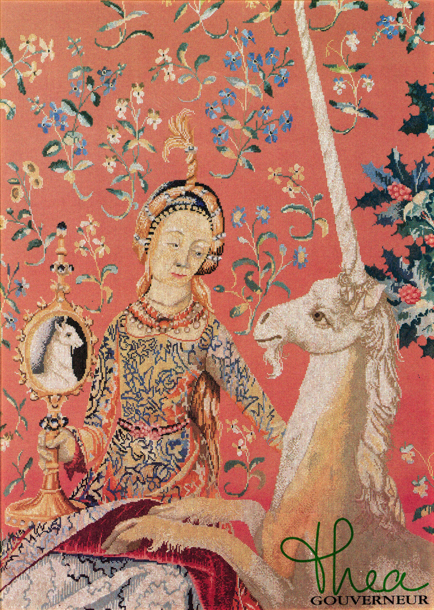 2021 Набор для вышивания Дама и Единорог 60 х 84 см Thea Gouverneur 