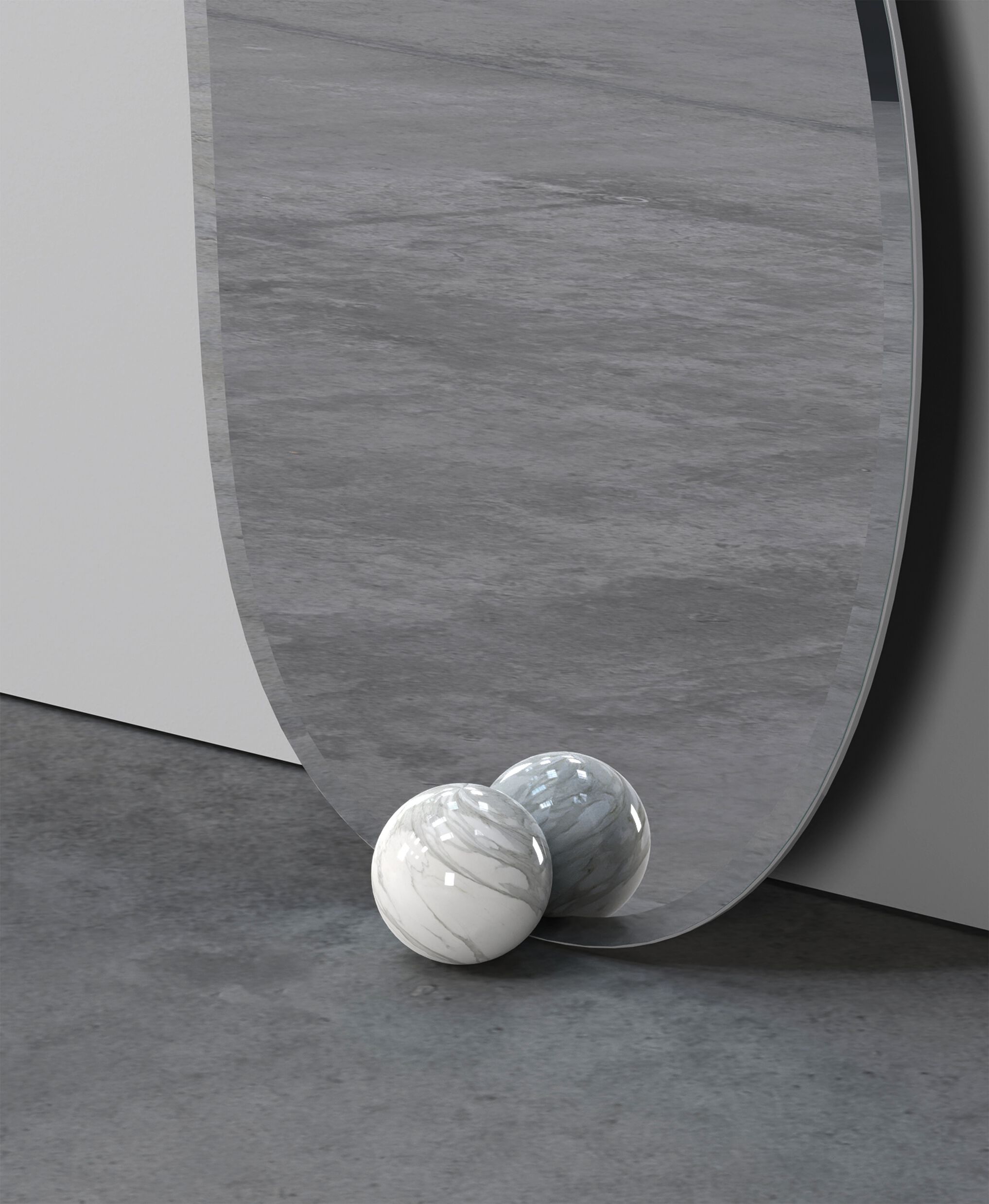 Напольное зеркало с мраморной основой Secolo 1931 ARCH-00090877 - Вид №3